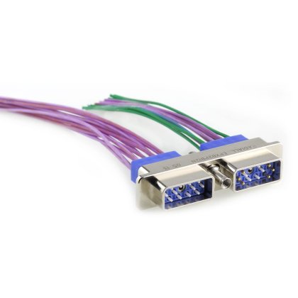 Rectangular multipin connectors for the civil and defense aerospace markets